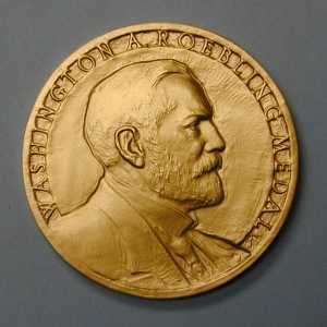 Front of Roebling Medal