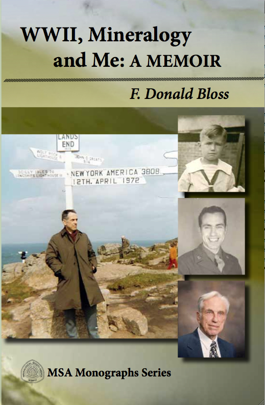 Front Cover of WWII, Mineralogy and Me: A memoir