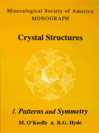 Cover of CRYSTAL STRUCTURES I. Patterns and Symmetry